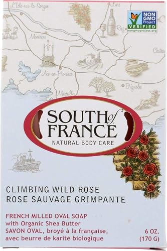 South Of France Soaps French Milled Oval Soap, Climbing Wild Rose 6 oz2