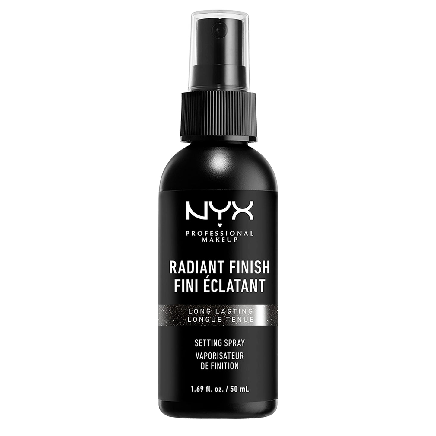 NYX PROFESSIONAL MAKEUP Makeup Setting Spray - Radiant Finish, Long-Lasting Face Mist with Micro Pearls, Vegan Formula