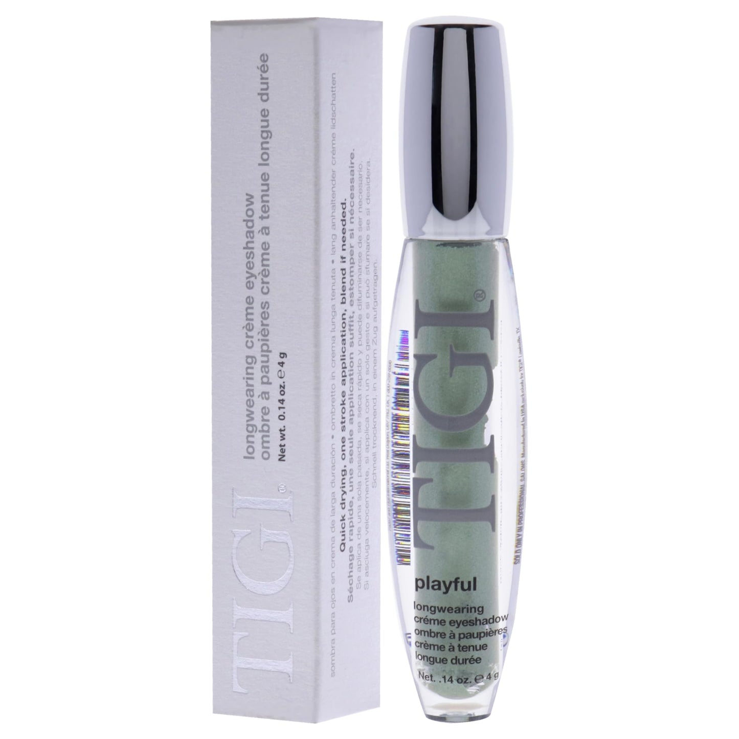 Longwearing Creme Eyeshadow - Playful by TIGI for Women - 0.14 oz Eye Shadow