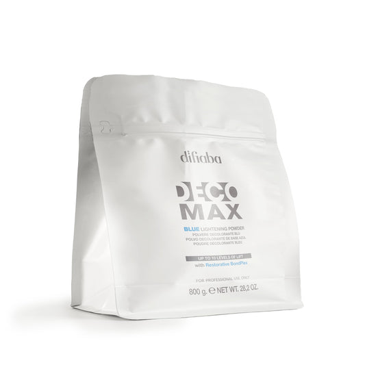 DIFIABA - Decomax Hair Lightener - Blue Dust-Free Powder Lightener - For All Lightening Techniques - Up to 10 Levels of Lift - with Anti-Yellow Beauty & Personal Care Difiaba