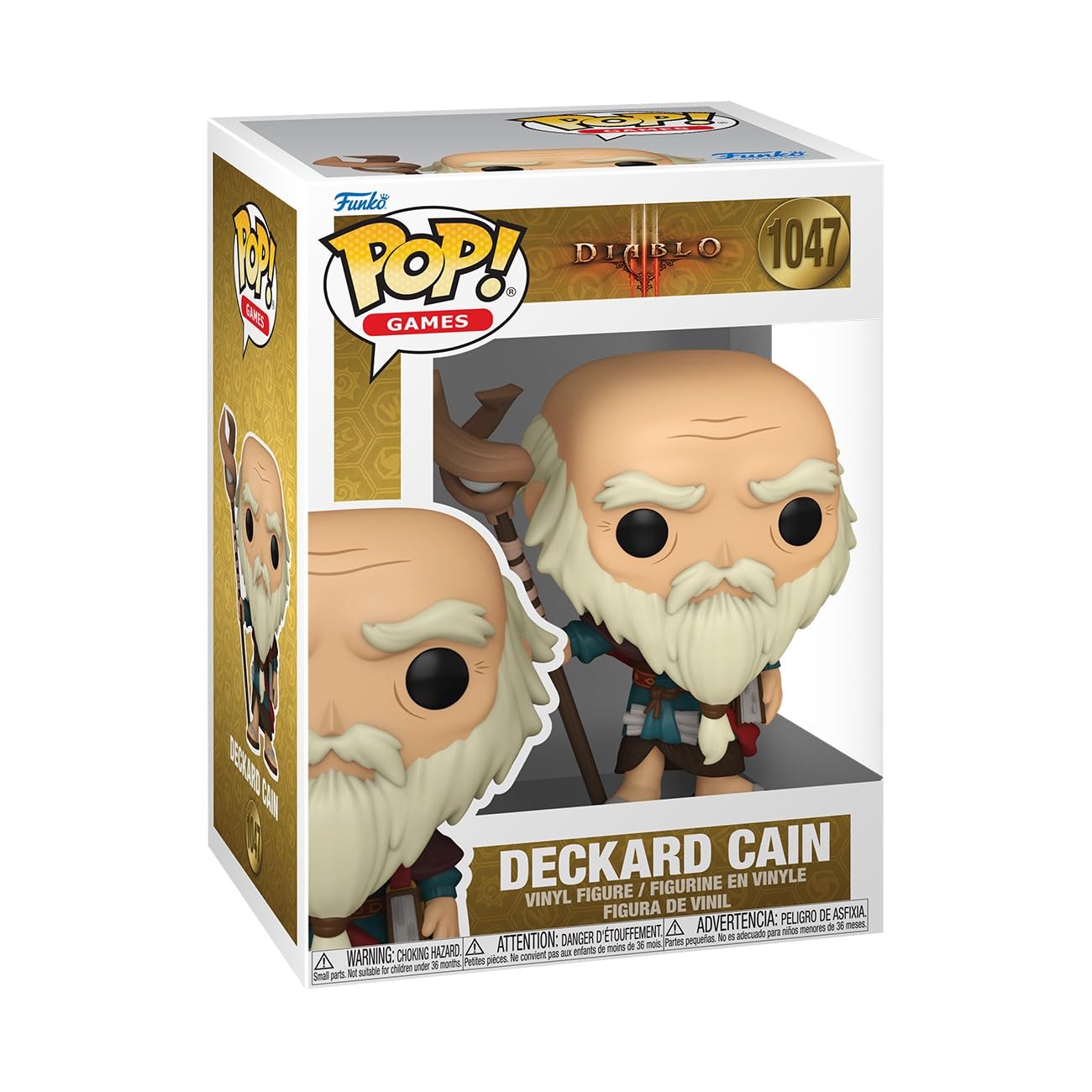 Funko Pop Games: Diablo III - Deckard Cain - Diablo 4 - Collectable Vinyl Figure - Gift Idea - Official Merchandise - Toys for Kids & Adults - Video…