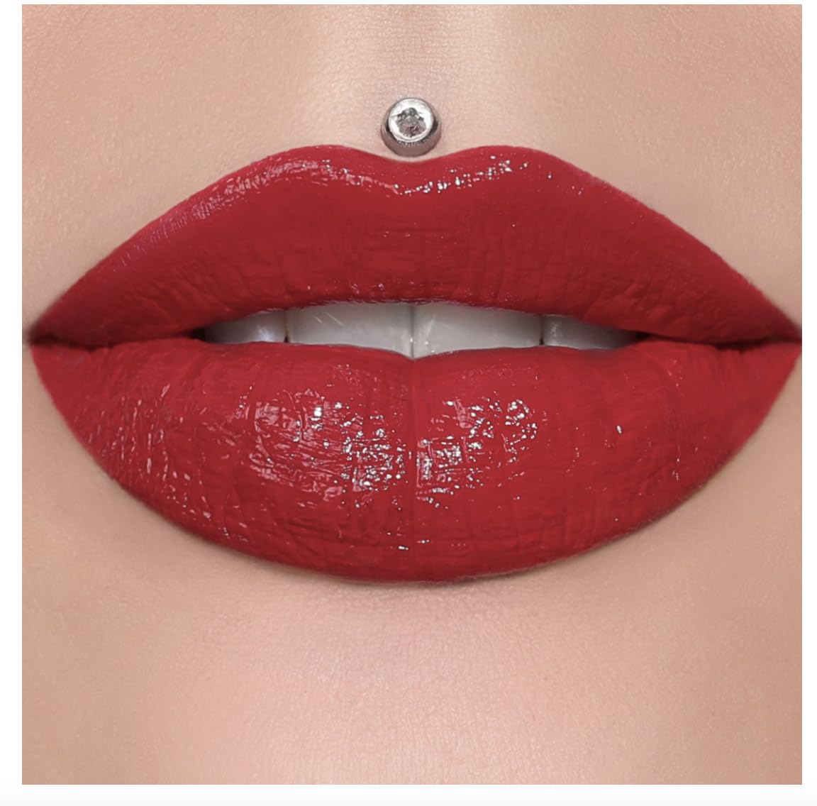 Jeffree Star Cosmetics Supreme Gloss - Full-Pigment, High-Shine Lip Gloss in “Blood Sugar” (Medium) - Non-Sticky, Long-Lasting, Vegan & Cruelty-Free
