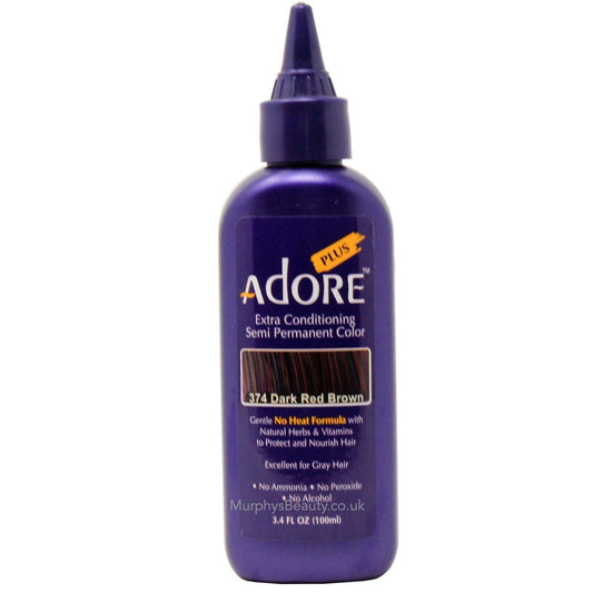 Adore Plus #374 Dark Red Brown