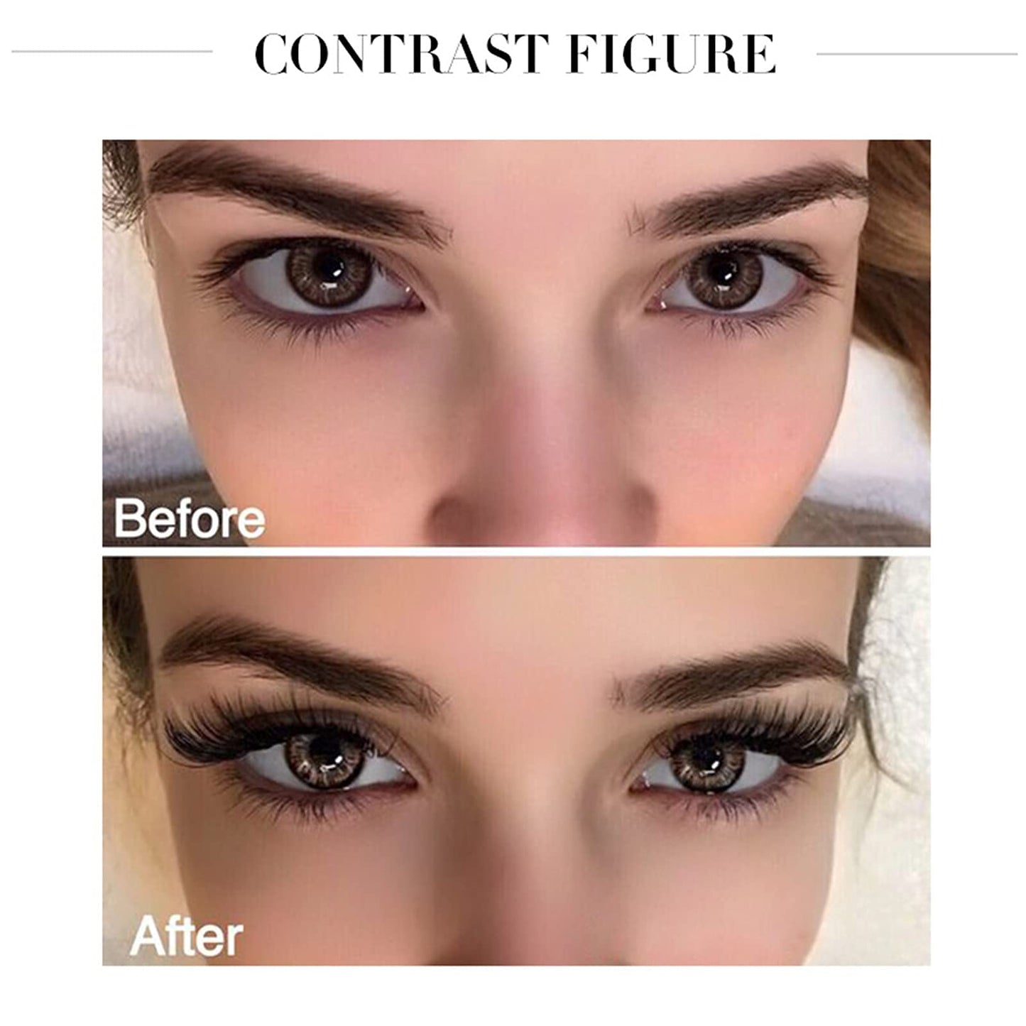 LGSZGDCN 6 Colors Cat eye mascara Eyes Makeup Color Mascara Waterproof Fast Dry Eyelashes Curling Lengthening Eye Lengthening, Lifting, Curling (white