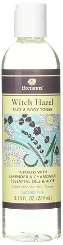 Bretanna Witch Hazel Toner Lavender Chamomile, 8.75 fl oz