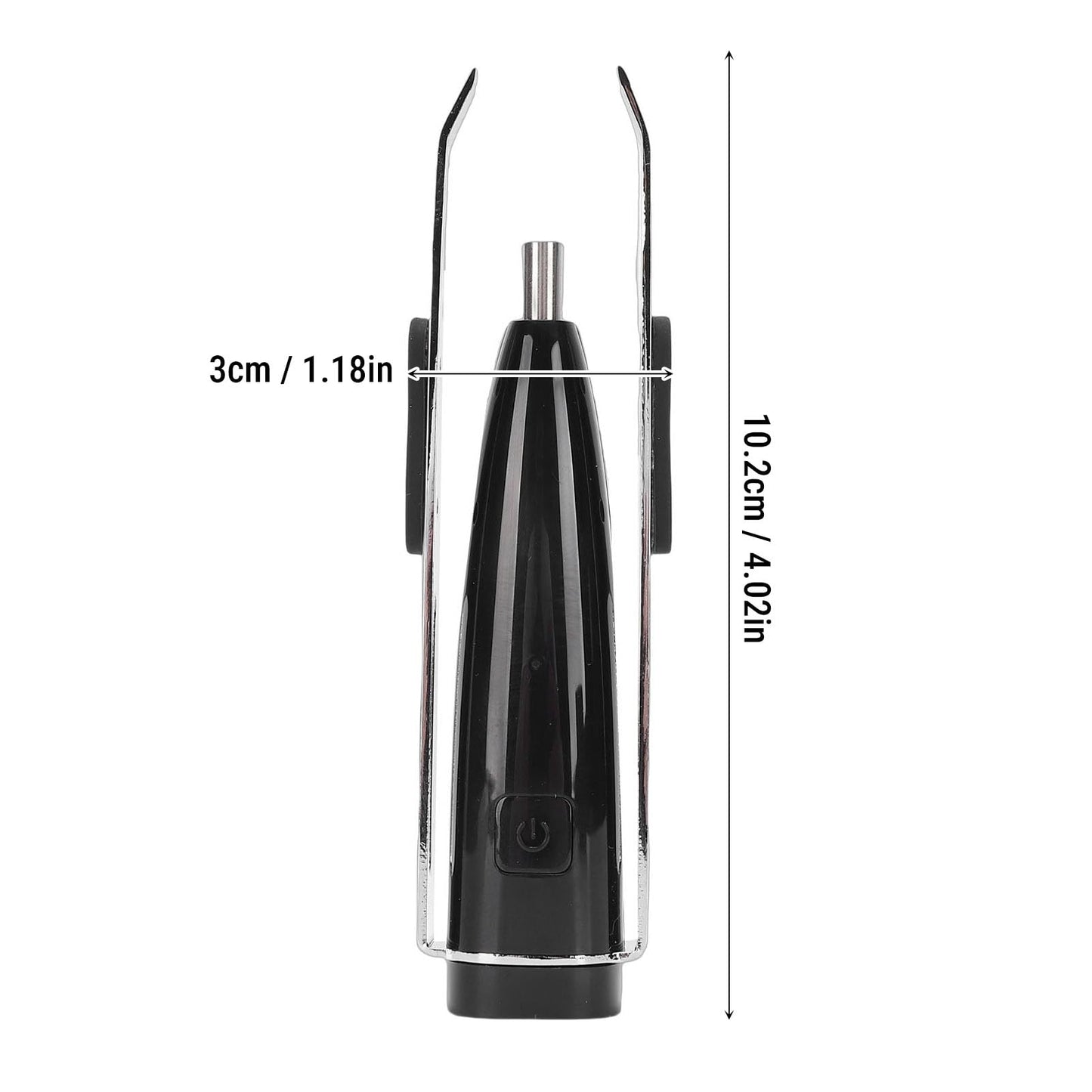 ZJchao Tweezerman Slant Tweezers, 10X Magnification Slanted LED Camera Tweezers Stainless Steel ABS Material 10.2x3cm Portable Hair Plucking Tweezers Beauty and Personal Care ZJchao