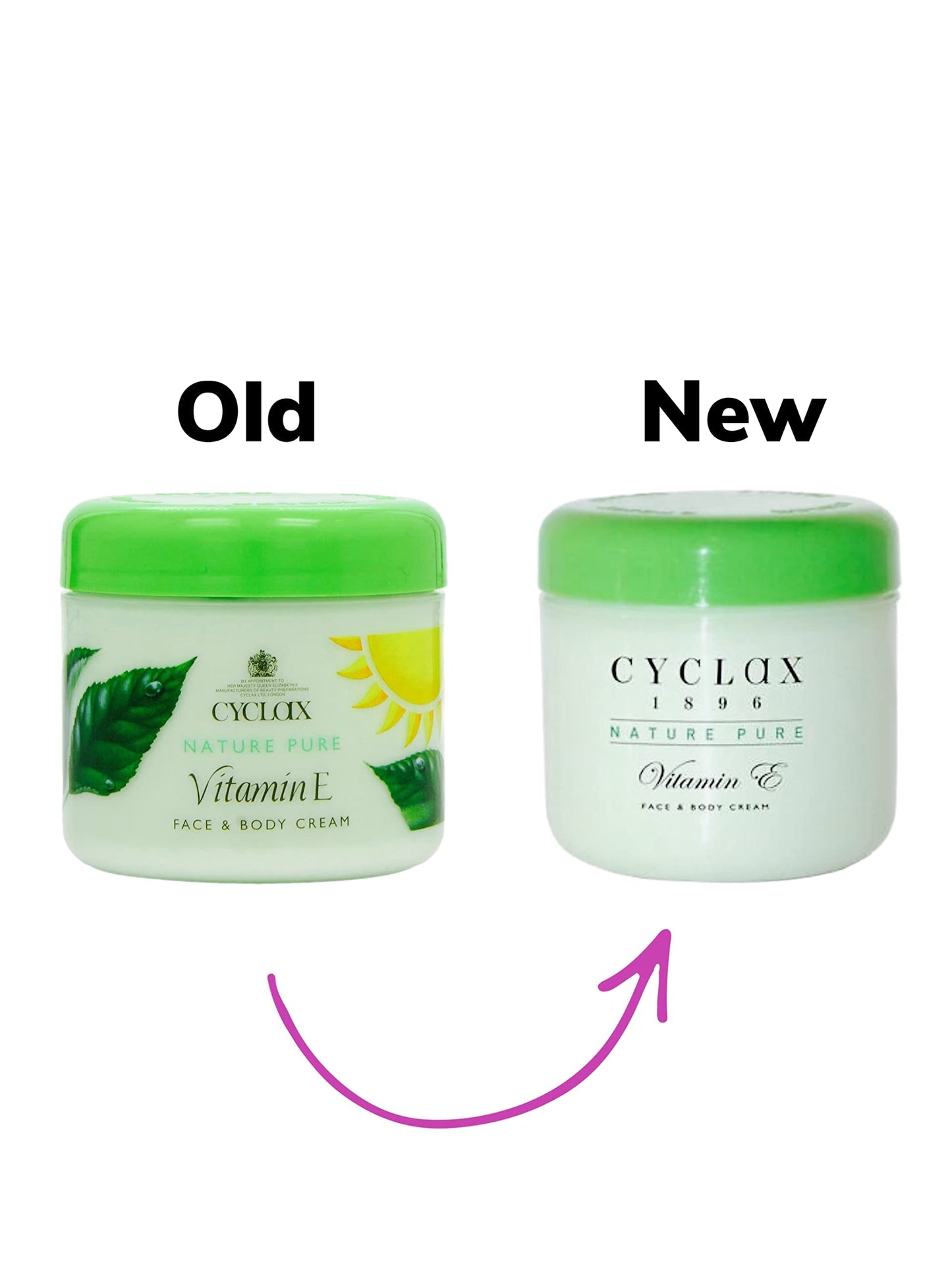 Cyclax, Nature Pure Vitamin E Face and Body Cream 000790, 300 ml
