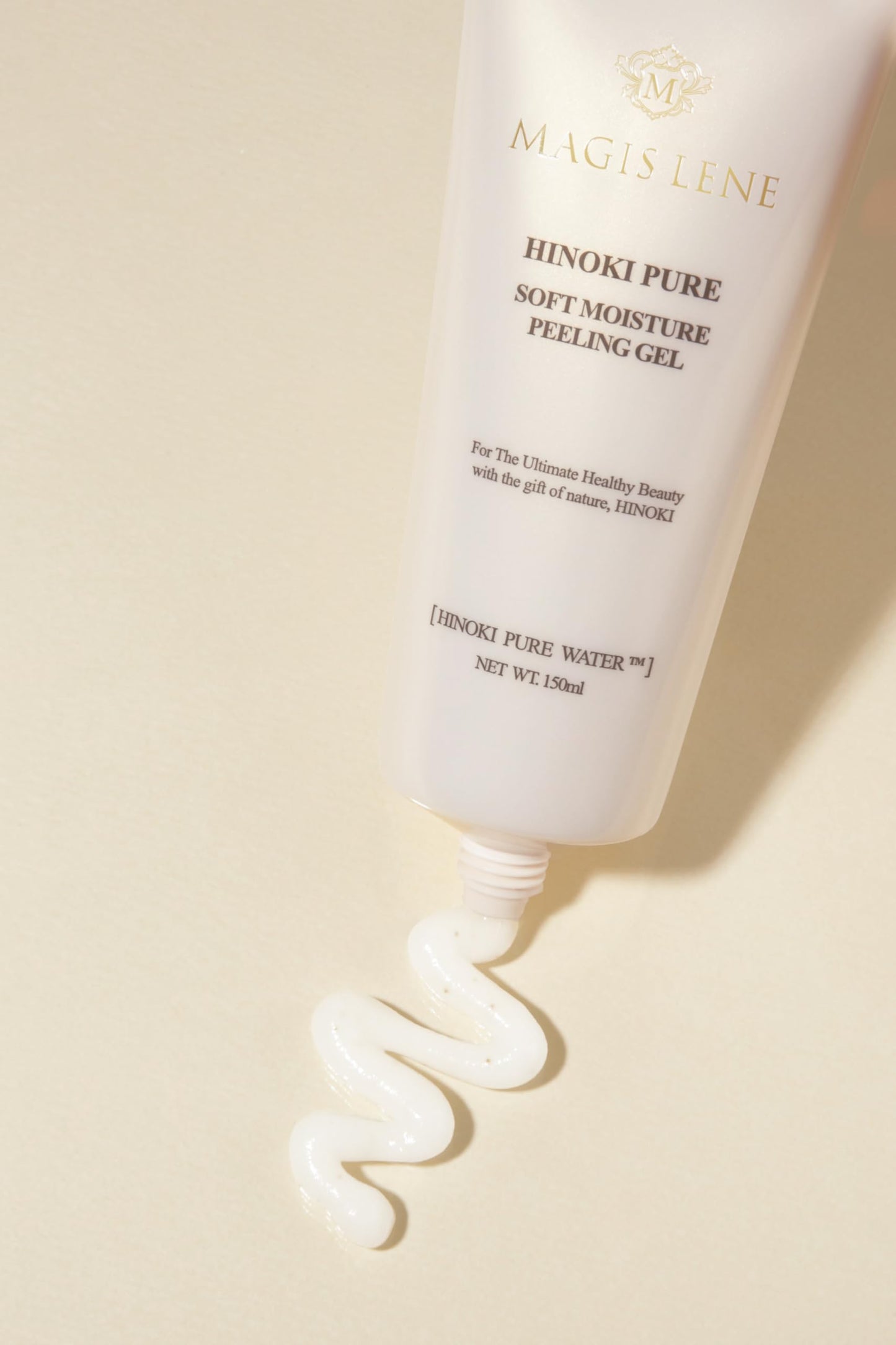 [Magis Lene] Hinoki Pure Soft Moisture Peeling Gel 5.07 fl oz (150ml) | Remove Dead Skin Cells, Smooth Skin Texture