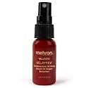 Mehron Makeup Blood Splatter | Professional Fake Spray Blood | Performance, Halloween, Face Paint, Costumes, & Special FX 1 fl oz (30 ml) | Made in