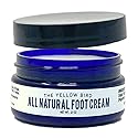 Yellow Bird Foot Cream - Hydrating Tea Tree Oil Foot Balm with Essential Oils. Natural Athletes Foot Treatment. Moisturizing Cracked Feet Repair