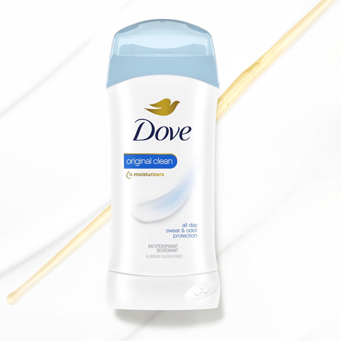 Dove Deodorant 2.6 Ounce Original Clean All Day Protection Beauty and Personal Care Dove