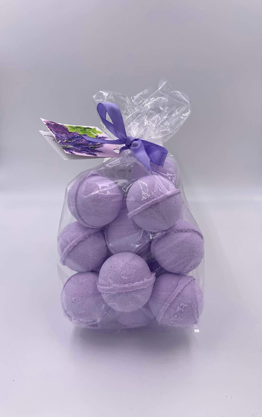 SpaPure LAVENDER MINT Bath Bomb -14 Bath Fizzies with Shea Butter, Ultra Moisturizing (12 Oz) ...Great for Dry Skin (Lavender Mint)