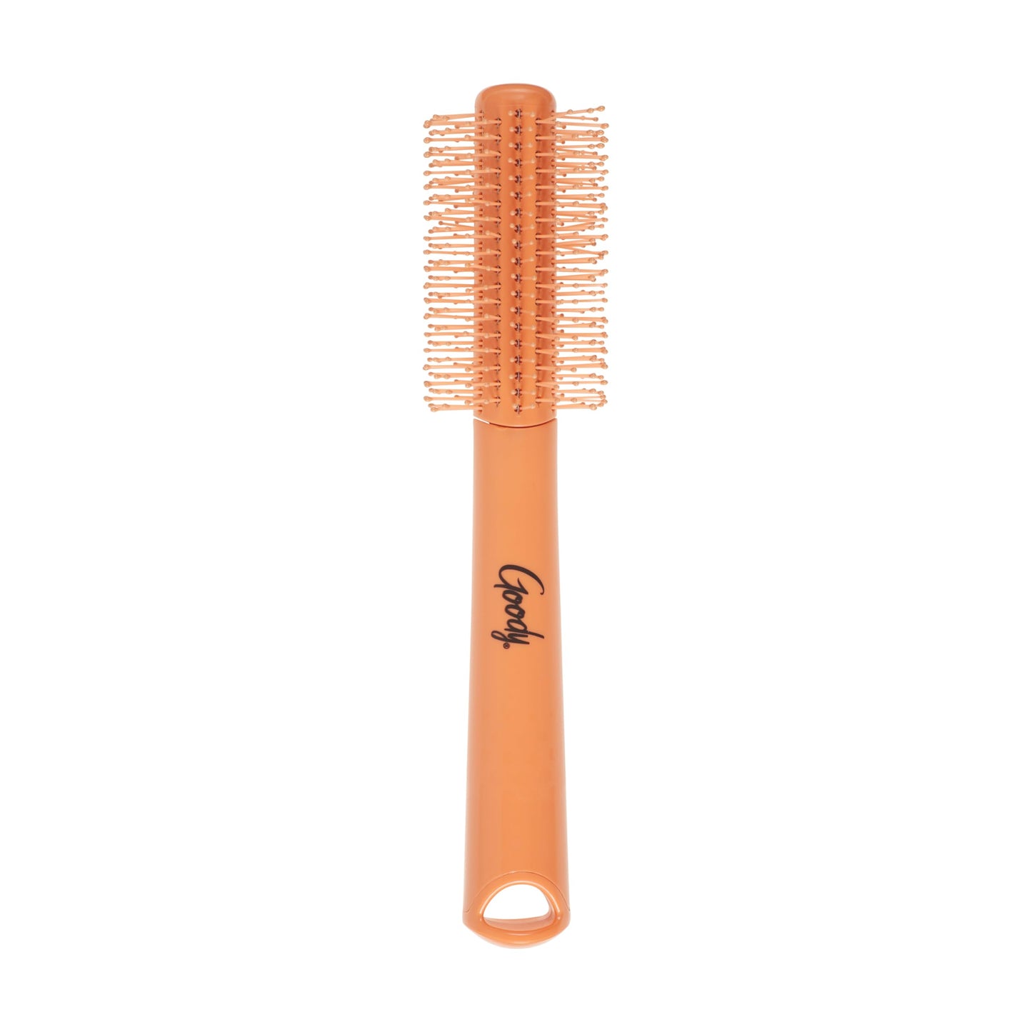 Goody Style Boost Round Brush 21mm, Volumizing Blow Out, for Fine, Short & Medium Hair, Easy-Grip Handle, Lightweight Styling for Lift & Root Volume