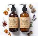 Wild Hermit Wellness' Rain Dance Organic Shampoo and Conditioner Set with Sea Buckthorn & Saffron, Deep Moisture, Sulfate Free, 10 oz, 2 Count