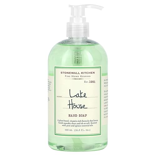 Stonewall Kitchen Lake House Hand Soap, 16.9 ounces (Pack of 2)