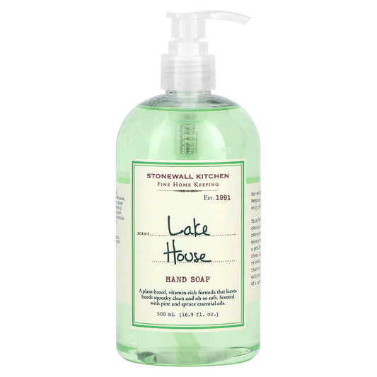 Stonewall Kitchen Lake House Hand Soap, 16.9 ounces (Pack of 2)