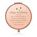 Jielahua 16th Birthday Gifts for Girl Sweet 16 Year Old Birthday Gifts Ideas for Girls Daughter Granddaughter Niece Travel Mirror Compact Makeup