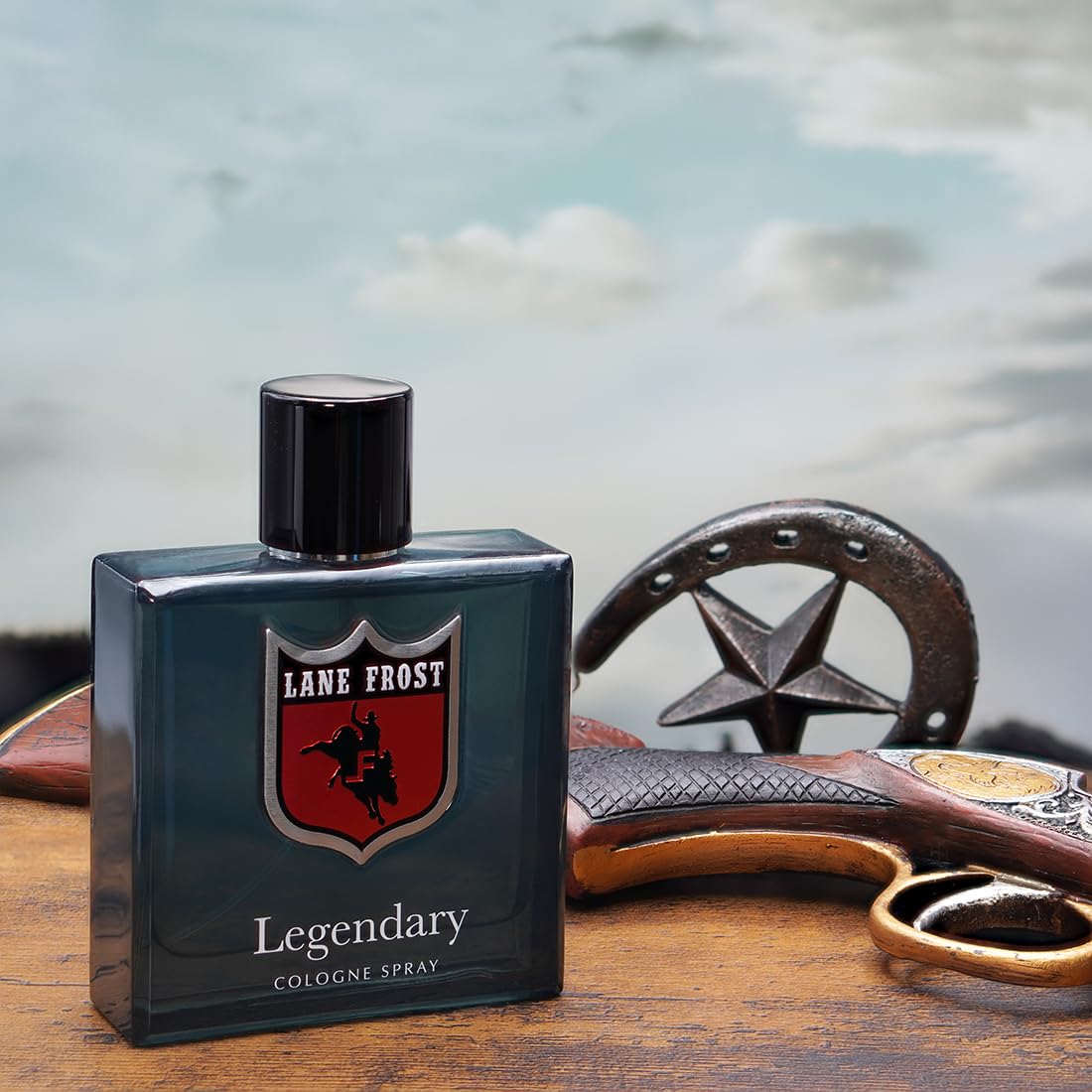 Lane Frost Legendary Cologne for Men - Orignal Western Scent for the Authentic Cowboy - Woodsy and Masculine Fragrance Spray - Long-Lasting Manly