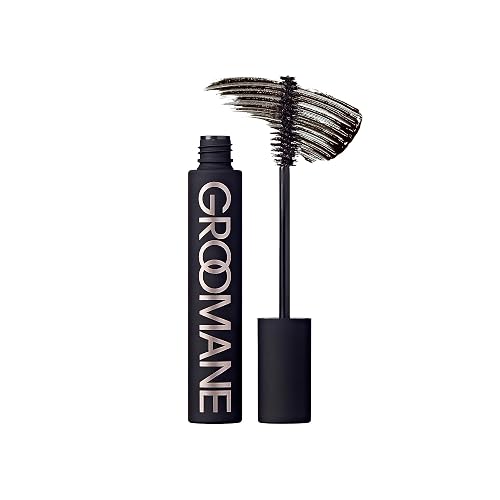 Red by Kiss Groomane Men Gray Coverage Touch-Up, Temporary Brush-On Hair Color for Beards, Sideburns Root & Brows, Water-Resistant & Sweatproof, Easy