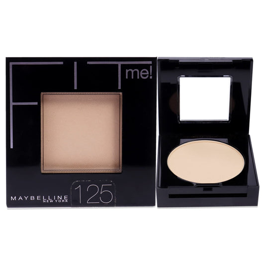 Maybelline New York Fit Me Set + Smooth Powder Makeup, Natural Beige, 0.3 oz.