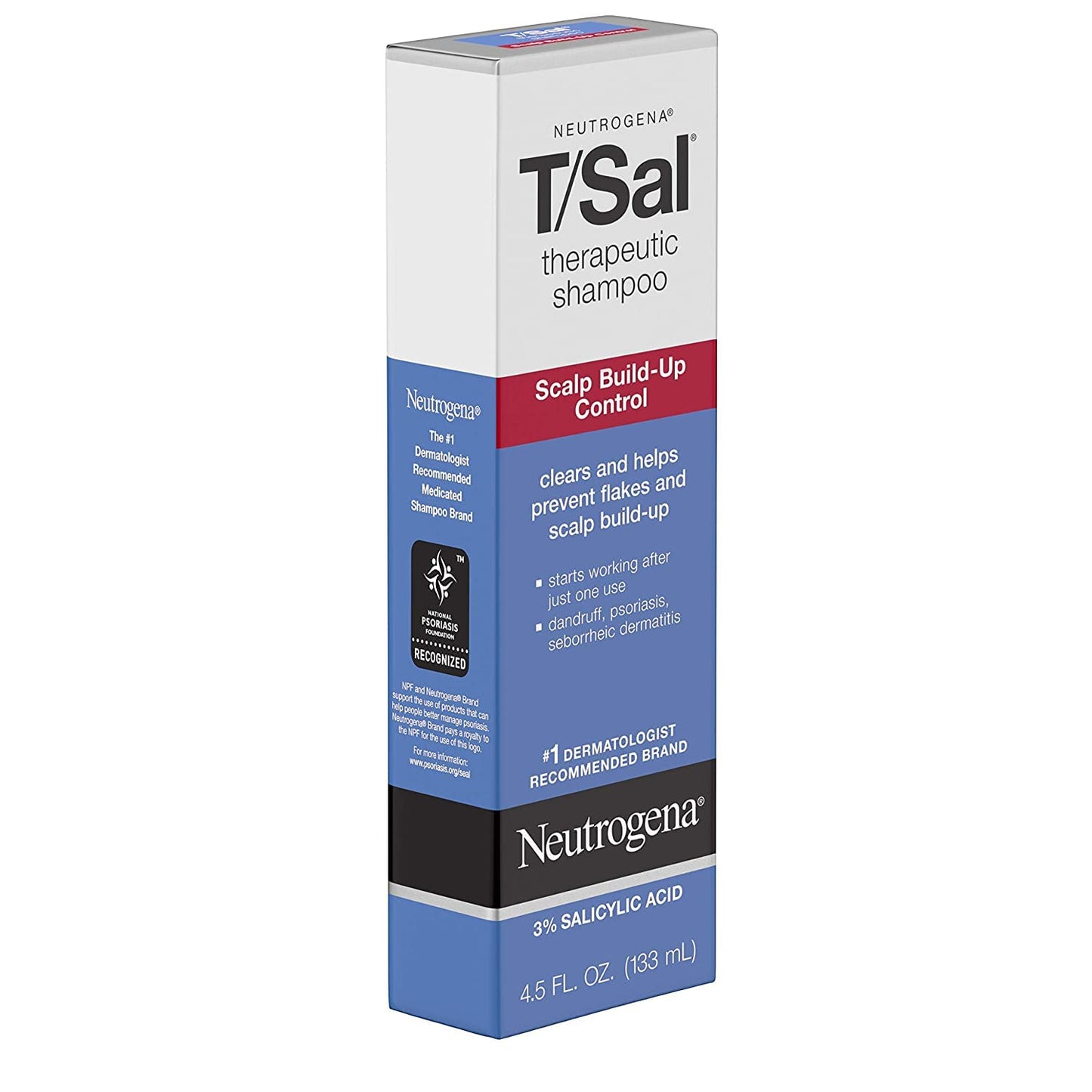 Neutrogena T/Sal Therapeutic Maximum Strength Shampoo 4.50 oz (Pack of 10)