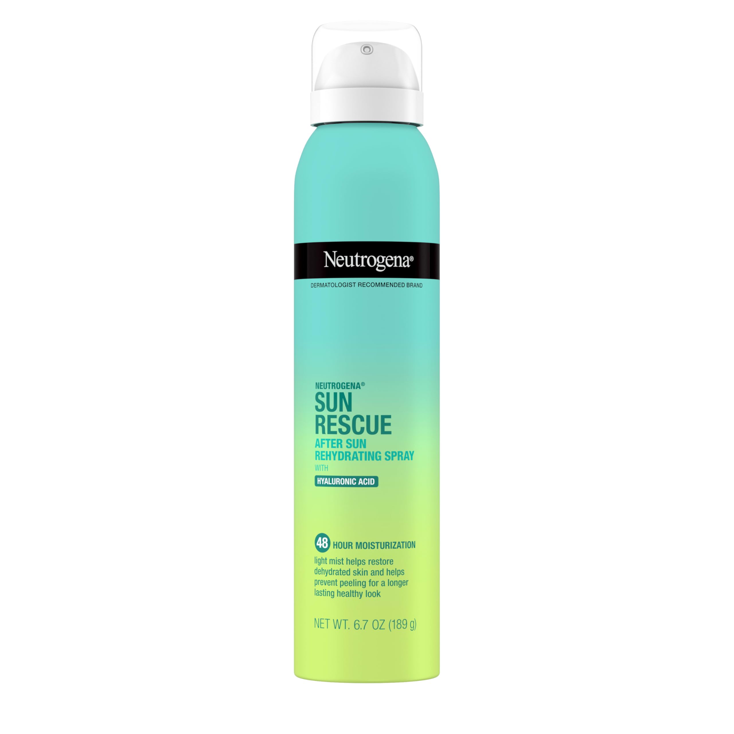 Neutrogena Sun Rescue After Sun Rehydrating Spray with Hyaluronic ...