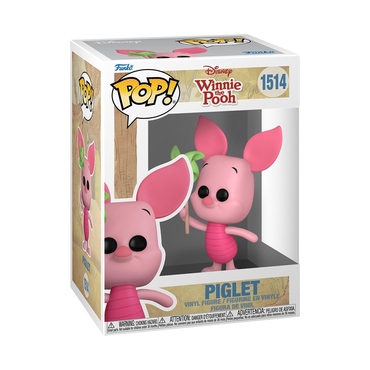 Funko POP Disney: Winnie The Pooh - Piglet - Collectable Vinyl Figure - Gift Idea - Official Merchandise - for Kids & Adults - TV Fans - Model Figure…