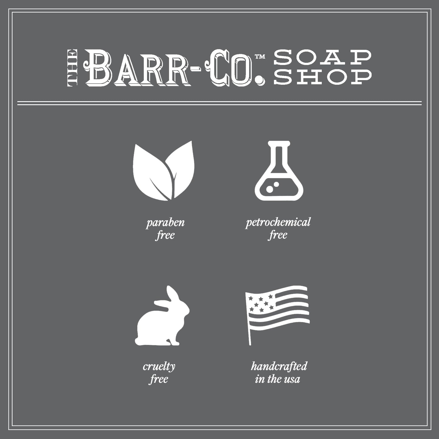 BARR-CO. Soap Shop Hand Cream Blood Orange Amber, Orange & Amber Essential Oils, Hand Cream for Dry & Cracked Hands, Shea Butter Cream, 3.4 fl oz