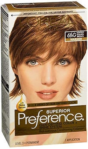 L'Oreal Superior Preference - 6-1/2G Lightest Golden Brown (Warmer) 1 Each (Pack of 2)