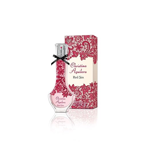 Christina Aguilera Red Sin Eau de Parfum Spray for Women, 1.7 Ounce
