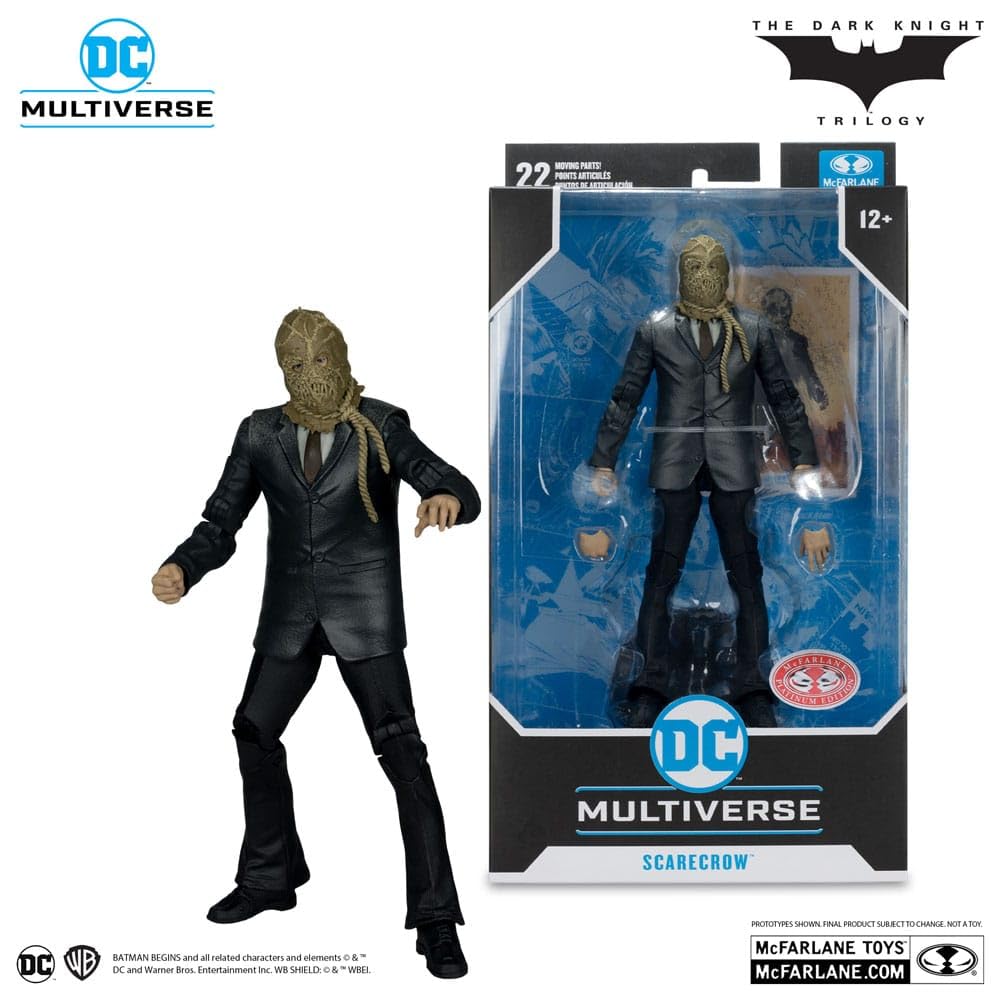 Batman Begins DC Multiverse Action Figure Scarecrow (Chase Version) 18 cm