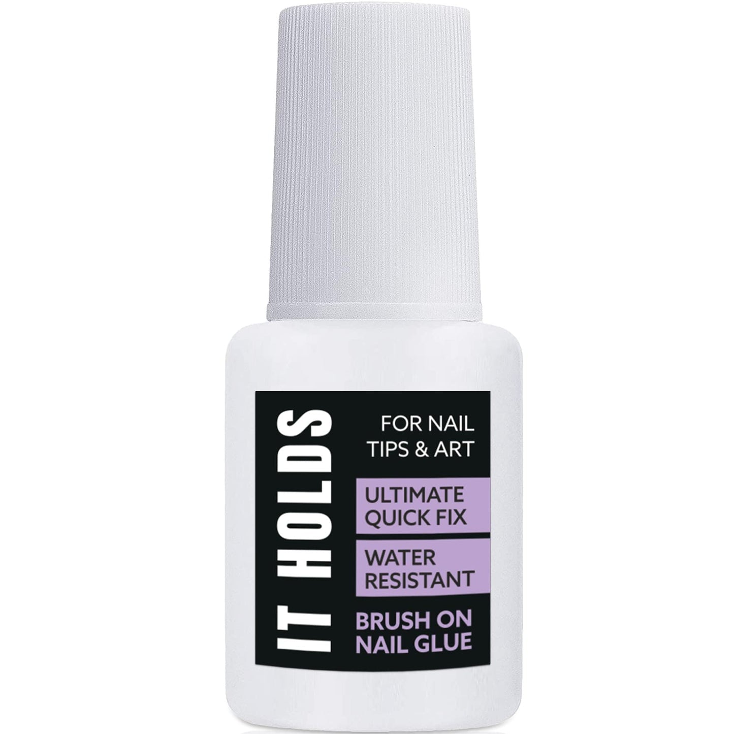 Brush On Nail Glue for Press On Nails, Extra Strong for Acrylic, Waterproof for Fake Nails Long Lasting Nail Glue, Professional for Nail Tips (8ml)