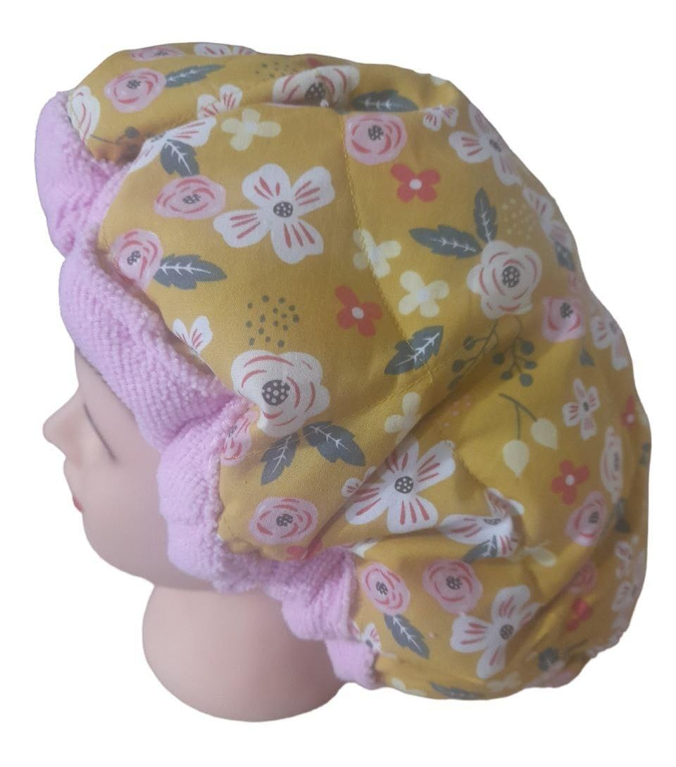 Seed Cap + Thermal Cap + Shower Cap for Hair Treatment Beauty and Personal Care Genérico