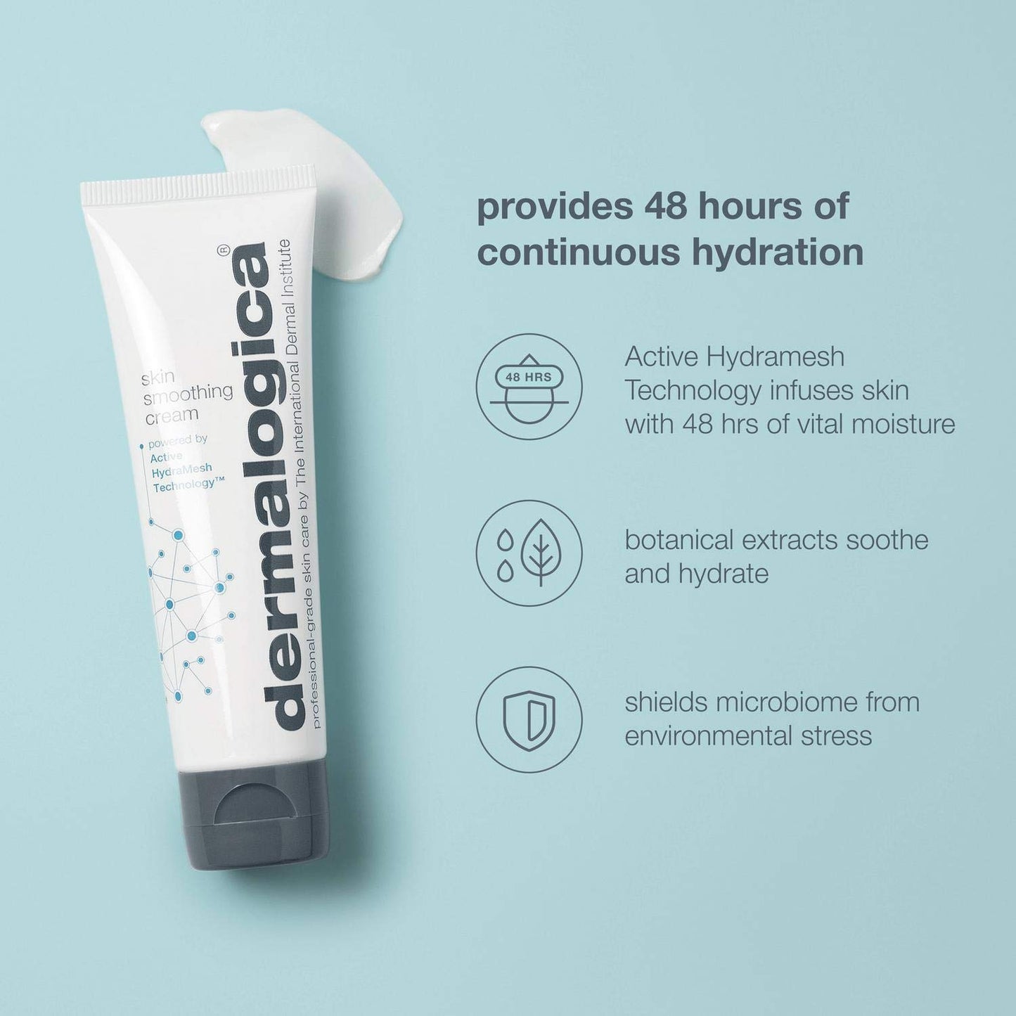 Dermalogica Skin Smoothing Cream - Face Moisturizer with Vitamin C and Vitamin E - Infuses Skin with 48 Hours of Continuous Hydration, 3.4 fl oz