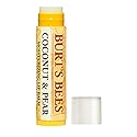 Burt's Bees 100% Natural Moisturizing Lip Balm, Coconut & Pear with Beeswax & Fruit Extracts - 4 Tubes