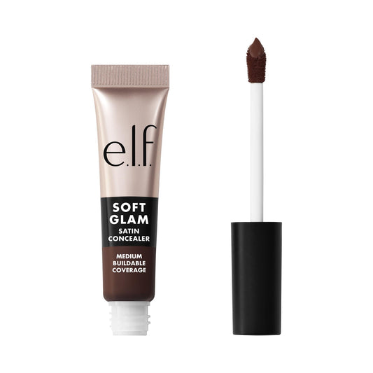 e.l.f. Soft Glam Satin Concealer, Medium Coverage For Blemishes & Under-Eye, Crease-Resistant, Long Lasting, Vegan , 65 Rich Neutral Beauty & Personal Care e.l.f.