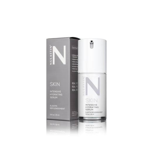 NULASTIN Elastaplex & Hyaluronic Acid Serum for Face, Lips & Décolleté - SKIN Intensive Hydrating Serum - Promote Dewy Radiance in Aging Skin (0.5 oz)