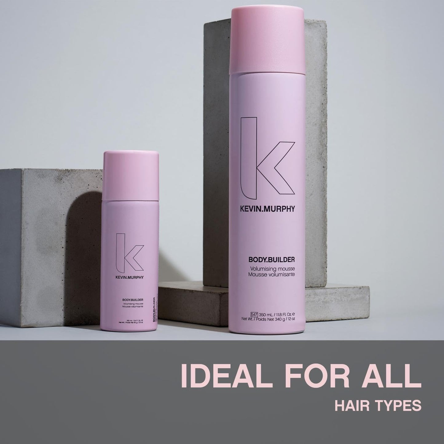 KEVIN.MURPHY BODY.BUILDER - Hair volumising Mousse - For All Types - Weightless & Sulphate-Free Hair Mousse - Hair Care Treatment - With Tangerine