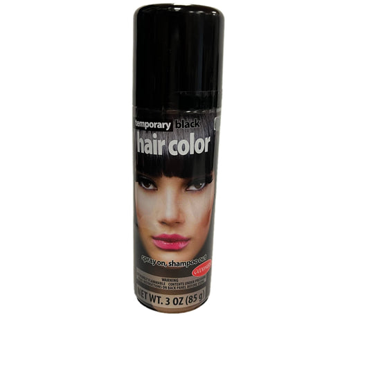 Easy to use Temporary Hair Color - Spray On, Shampoo Out (Black) Beauty & Personal Care Goodmark
