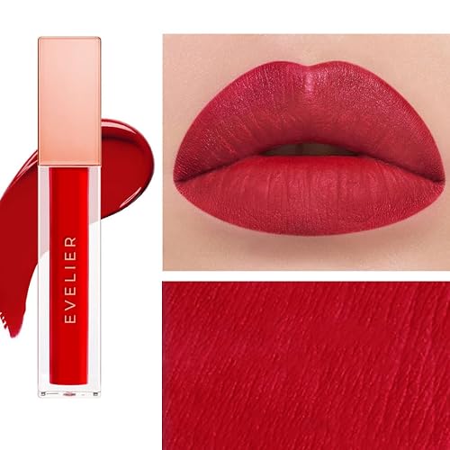 EVELIER Luxury Line: MUSE - Moisturizing Smooth Creamy Fruity Colors Lipstick Lipgloss - For Sexy Lips, Highly Pigmented, Instant Shine Lip Gloss