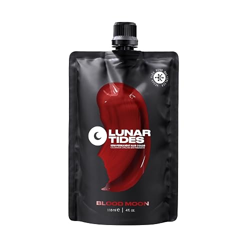Lunar Tides Semi-Permanent Hair Color (43 colors) (Blood Moon, 4 fl. oz.)