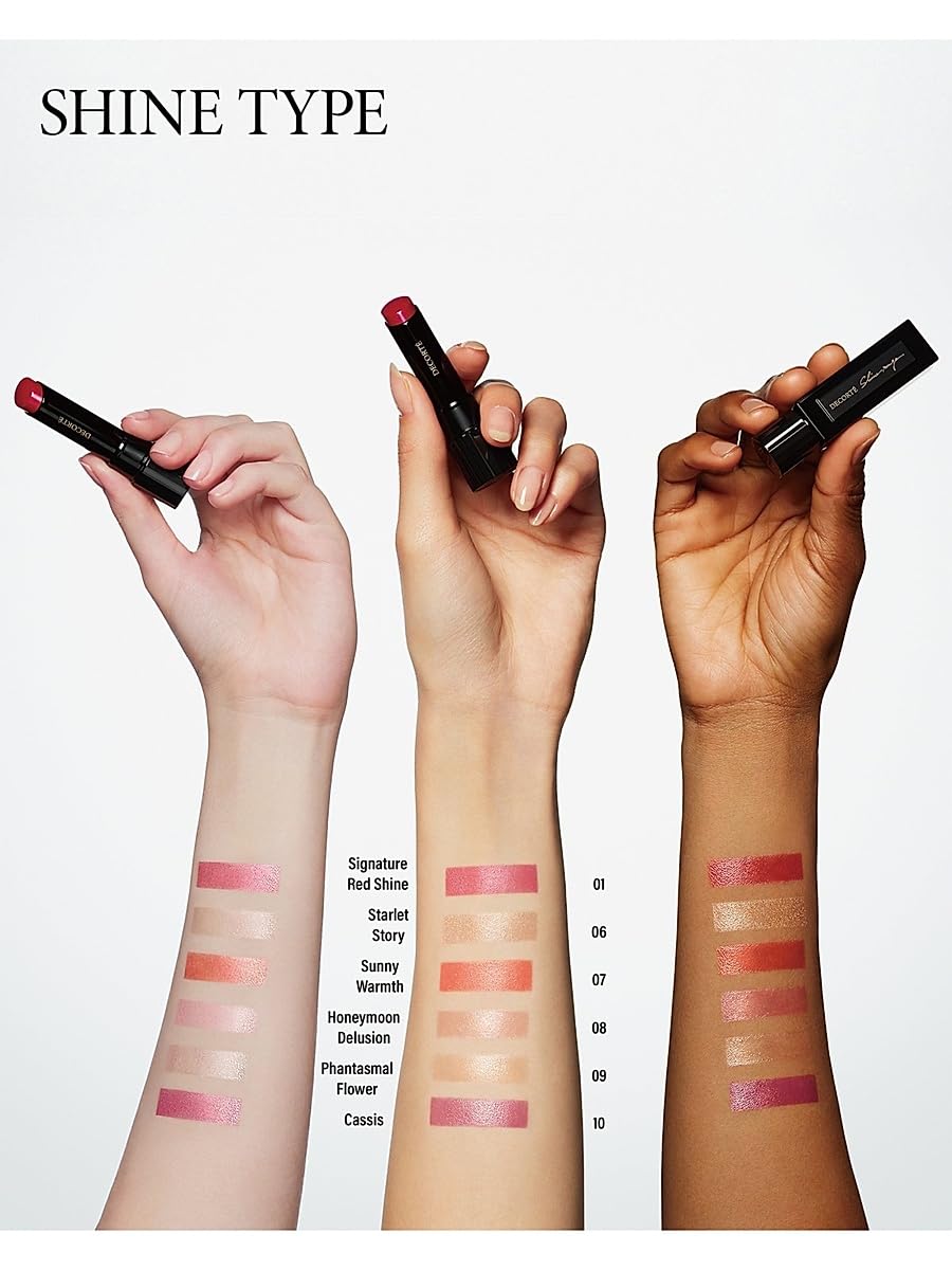 DECORTÉ, Rouge Decorté Signature Red Shine Lipstick, 8 Honeymoon Delusion