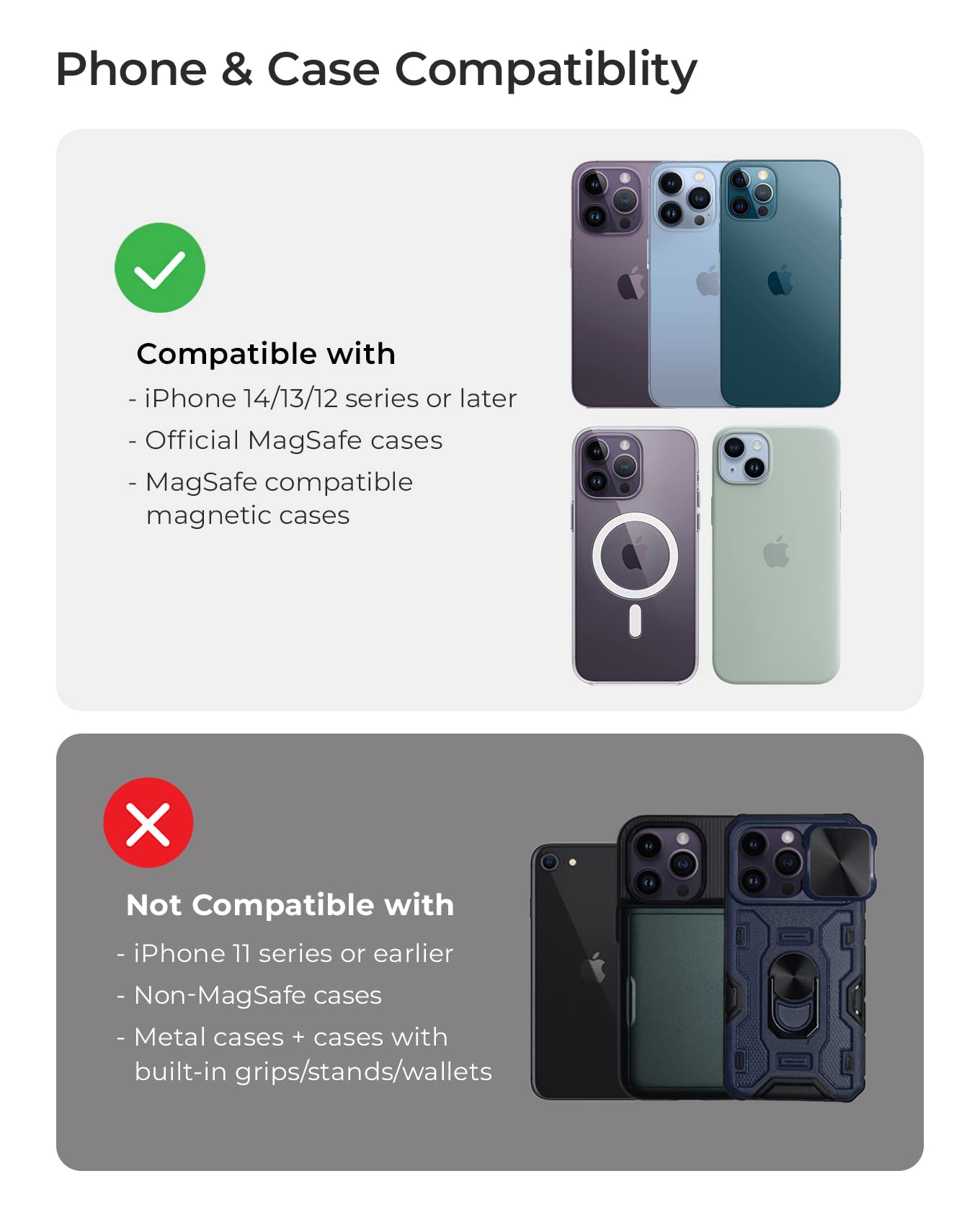 iOttie Velox Magnetic Flush Car Mount - Compatible with MagSafe iPhones, Including iPhone 12, 13, 14, and 15 Series