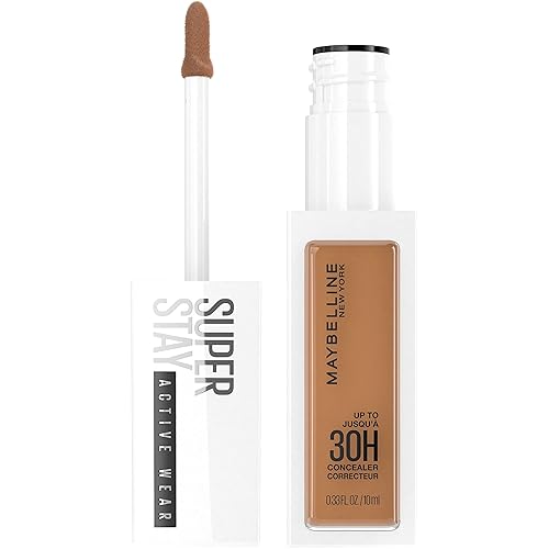 Maybelline Super Stay Liquid Concealer Makeup, Full Coverage Concealer, Up to 30 Hour Wear, Transfer Resistant, Natural Matte Finish, Oil-free