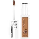 Maybelline Super Stay Liquid Concealer Makeup, Full Coverage Concealer, Up to 30 Hour Wear, Transfer Resistant, Natural Matte Finish, Oil-free