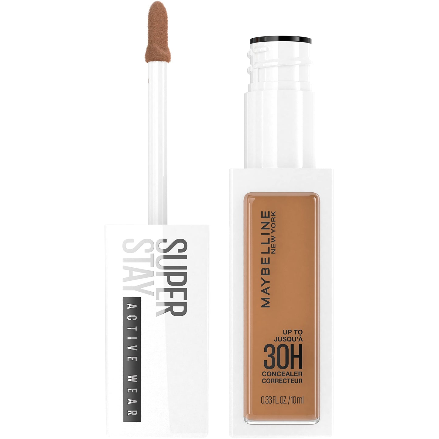 Maybelline Super Stay Liquid Concealer Makeup, Full Coverage Concealer, Up to 30 Hour Wear, Transfer Resistant, Natural Matte Finish, Oil-free