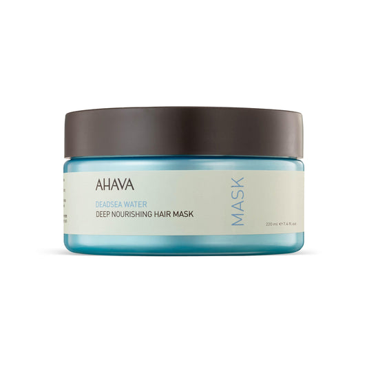 AHAVA Dead Sea Water Deep Nourishing Hair Mask - Rich & Creamy Mask Nourishing & Revitalizing Shine, Cures Daily Scalp & Hair Damage, includes Beauty & Personal Care AHAVA