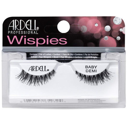 (3 Pack) ARDELL False Eyelashes - BABY DEMI Wispies Black by Ardell