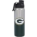 Logo Brands Green Bay Packers 21oz. Team Twist Top Stainless Bottle