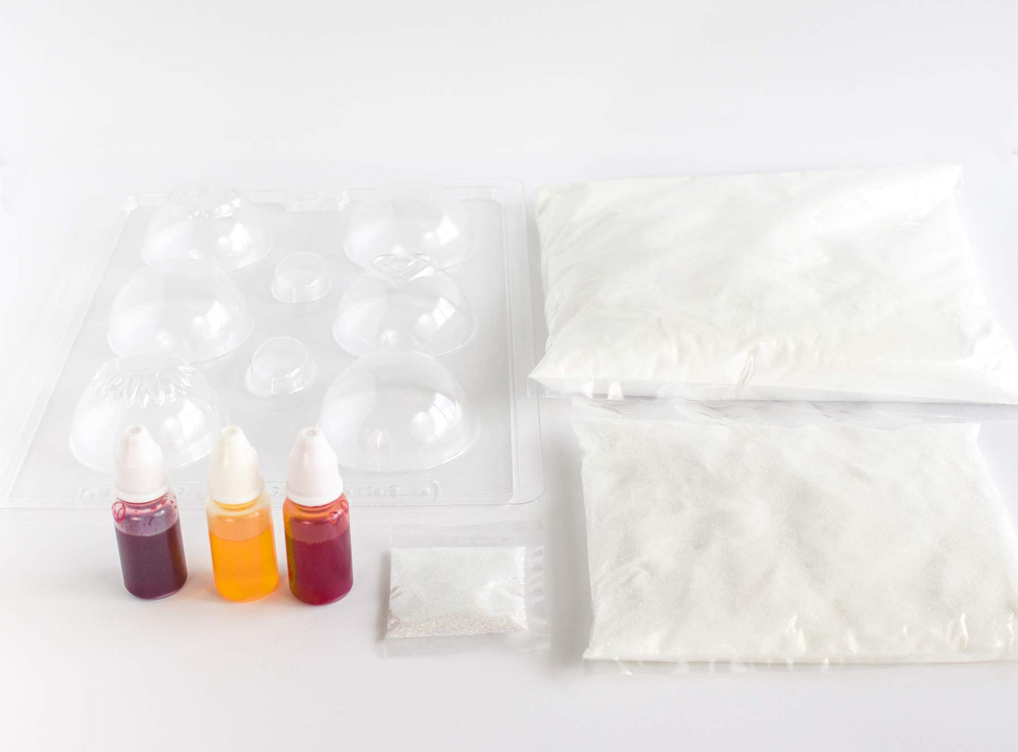 Life of the Party Heart & Flowers Bath Bomb Kit,